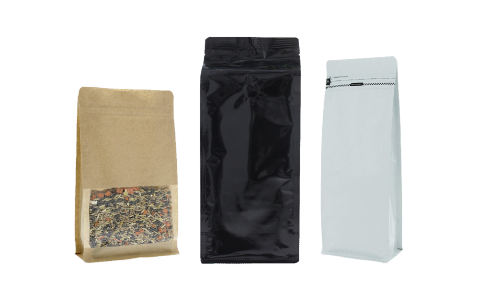 Bolsas stand-up con cierre zip