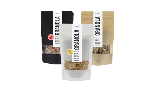 Bolsas stand-up con ventana