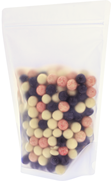 Bolsas stand-up transparentes