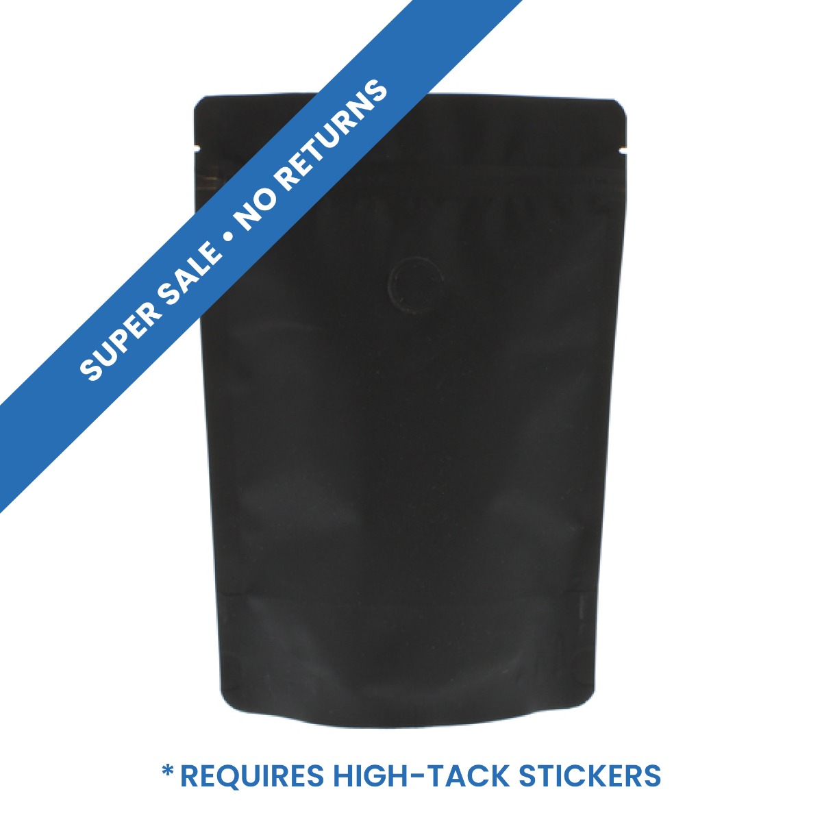 Bolsa de café con Paper Feel Varnish - negro