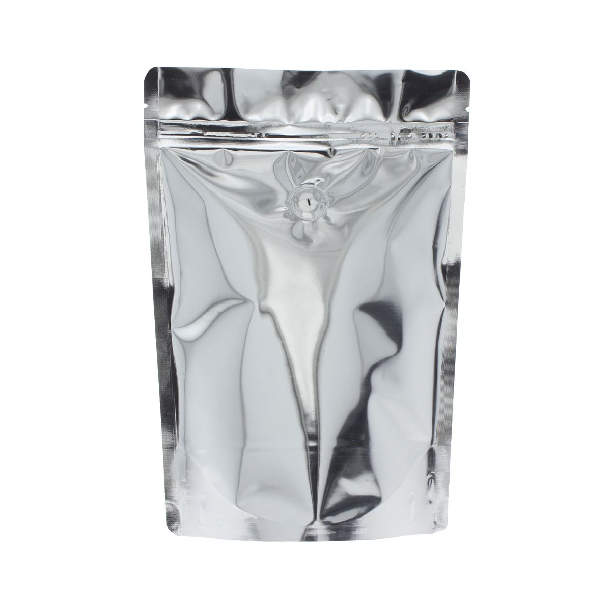 Bolsa de café - brillante plata