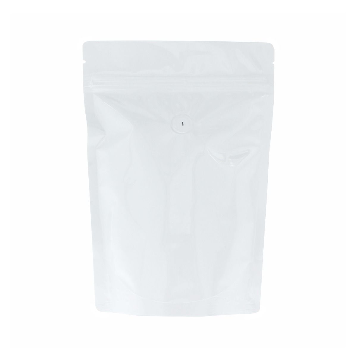Bolsa de café - brillante blanco