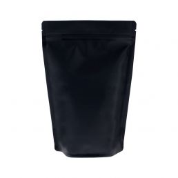 Bolsa stand-up - mate negro (100% recyclable)
