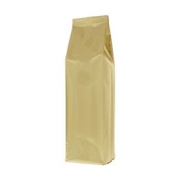 Bolsa de fuelle lateral - mate oro