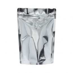 Bolsa de café - brillante plata