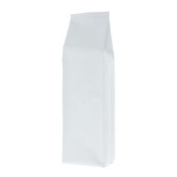 Bolsa de fuelle lateral - mate blanco