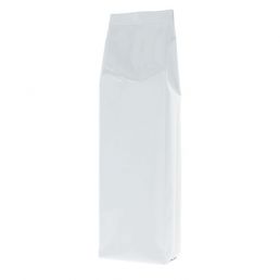 Bolsa de fuelle lateral - brillante blanco