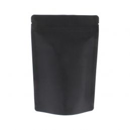 Bolsa stand-up papel kraft - negro