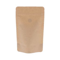 Bolsa de café de papel kraft - marrón (2-capas)