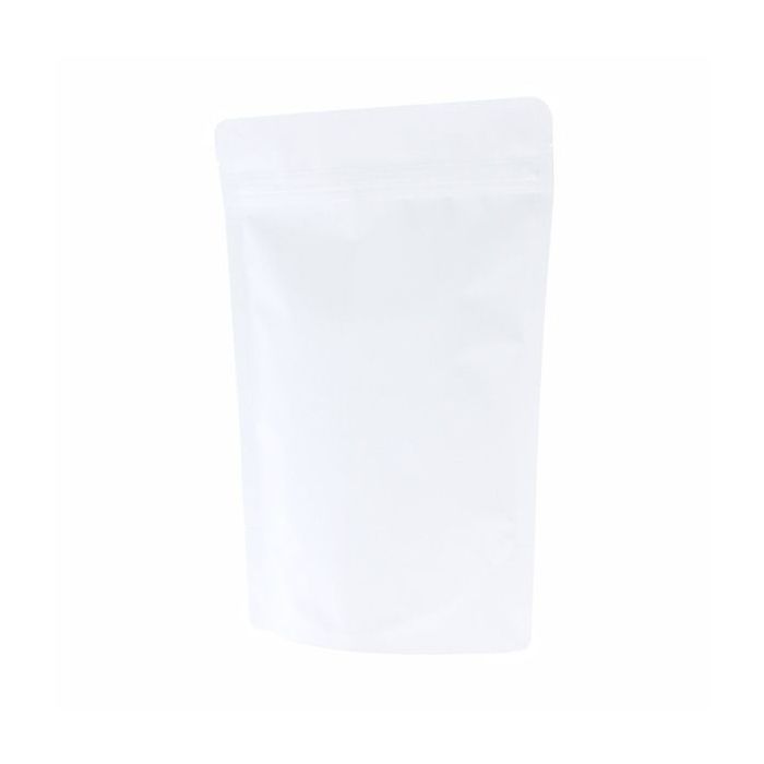 Bolsa stand-up - mate blanco - 190x265+{55+55} mm (1,3-1,4lt)