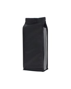 Bolsa de fondo plano - mate negro