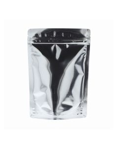 Standup Pouch Shiny Silver