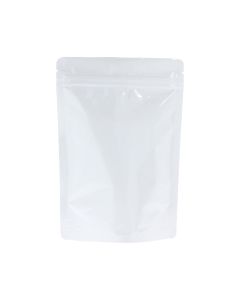 Bolsa stand-up - brillante blanco - 110x170+{35+35} mm (200-225ml)