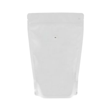 Bolsa de café - mate blanco (100% recyclable)