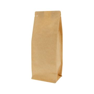 Bolsas de fondo plano - Kraft Look (100% reciclable)
