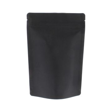 Bolsa stand-up papel kraft - negro