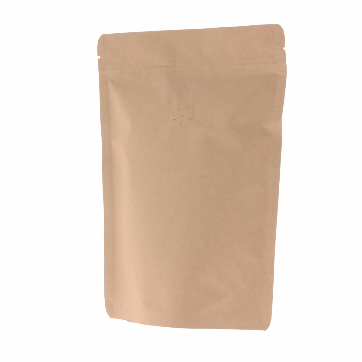 Bolsa de café papel kraft - marrón - 70 gr (110x170+{35+35} mm)