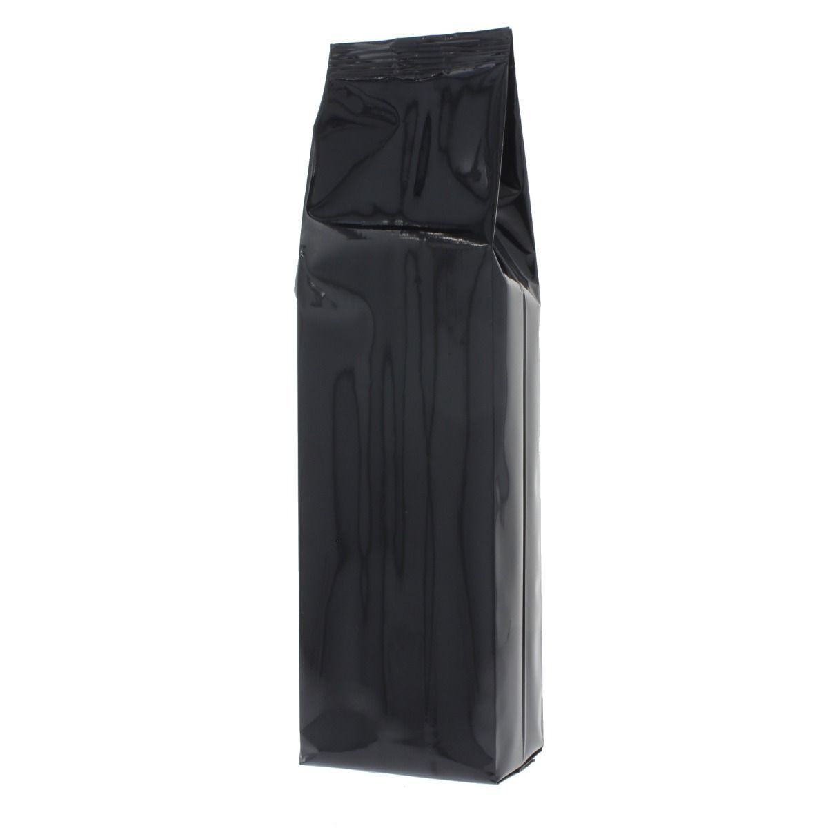 Bolsa de fuelle lateral - brillante negro - 170x495+ {55+55} mm (6,5 - 7,5 lt)
