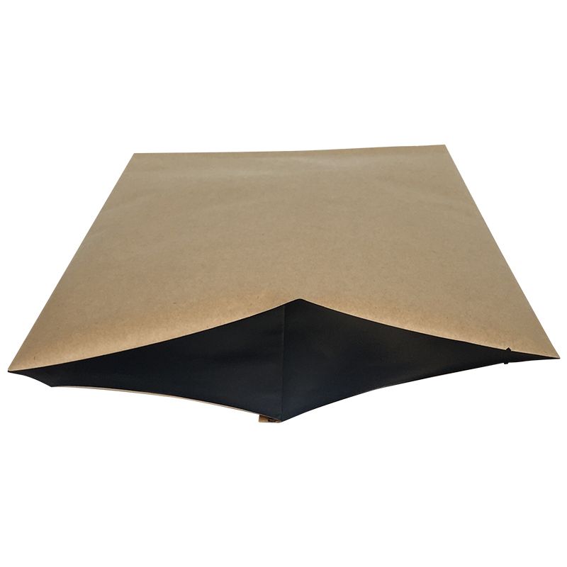 Bolsa de café mailer papel kraft - marrón