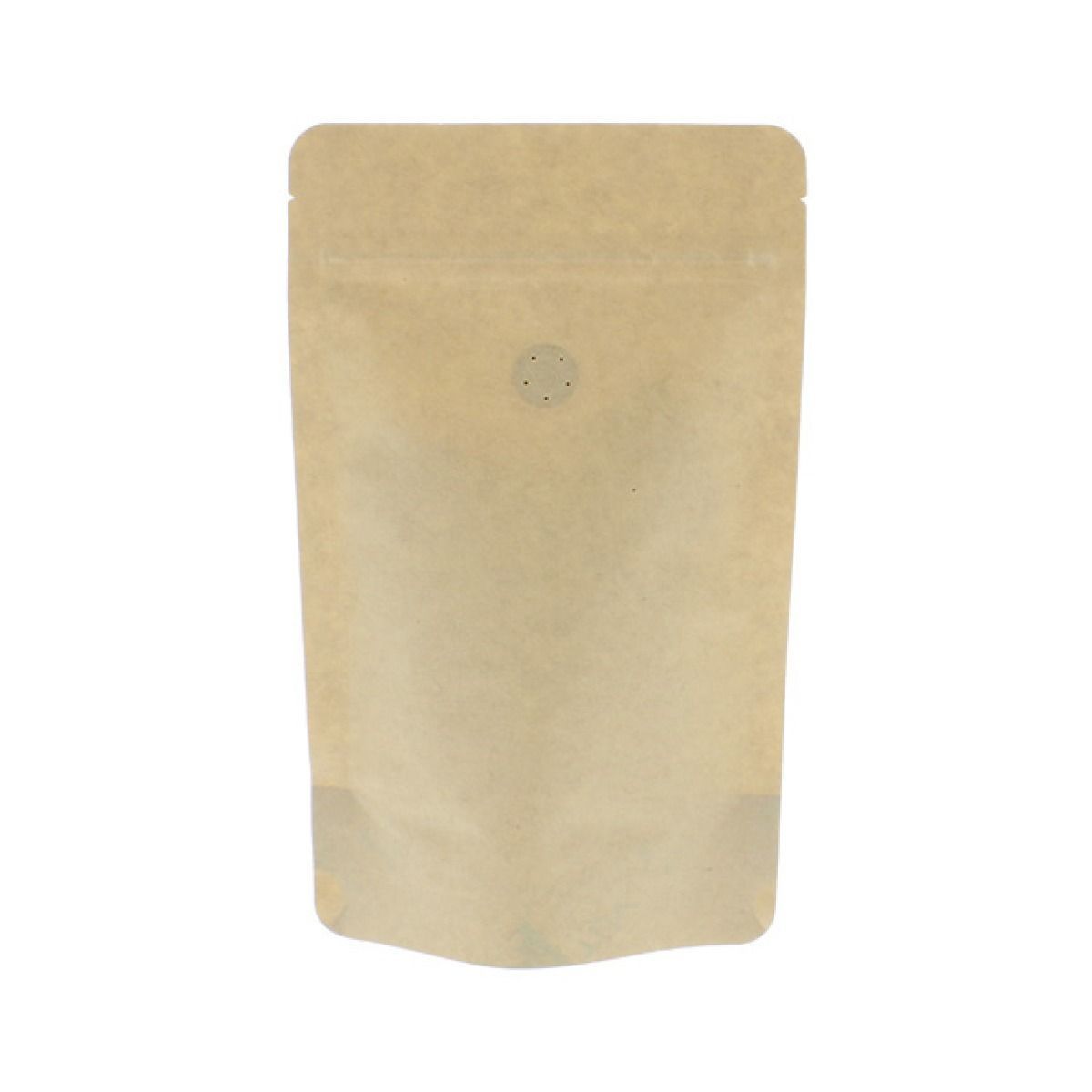 Bolsa de café de papel kraft - marrón (2-capas)
