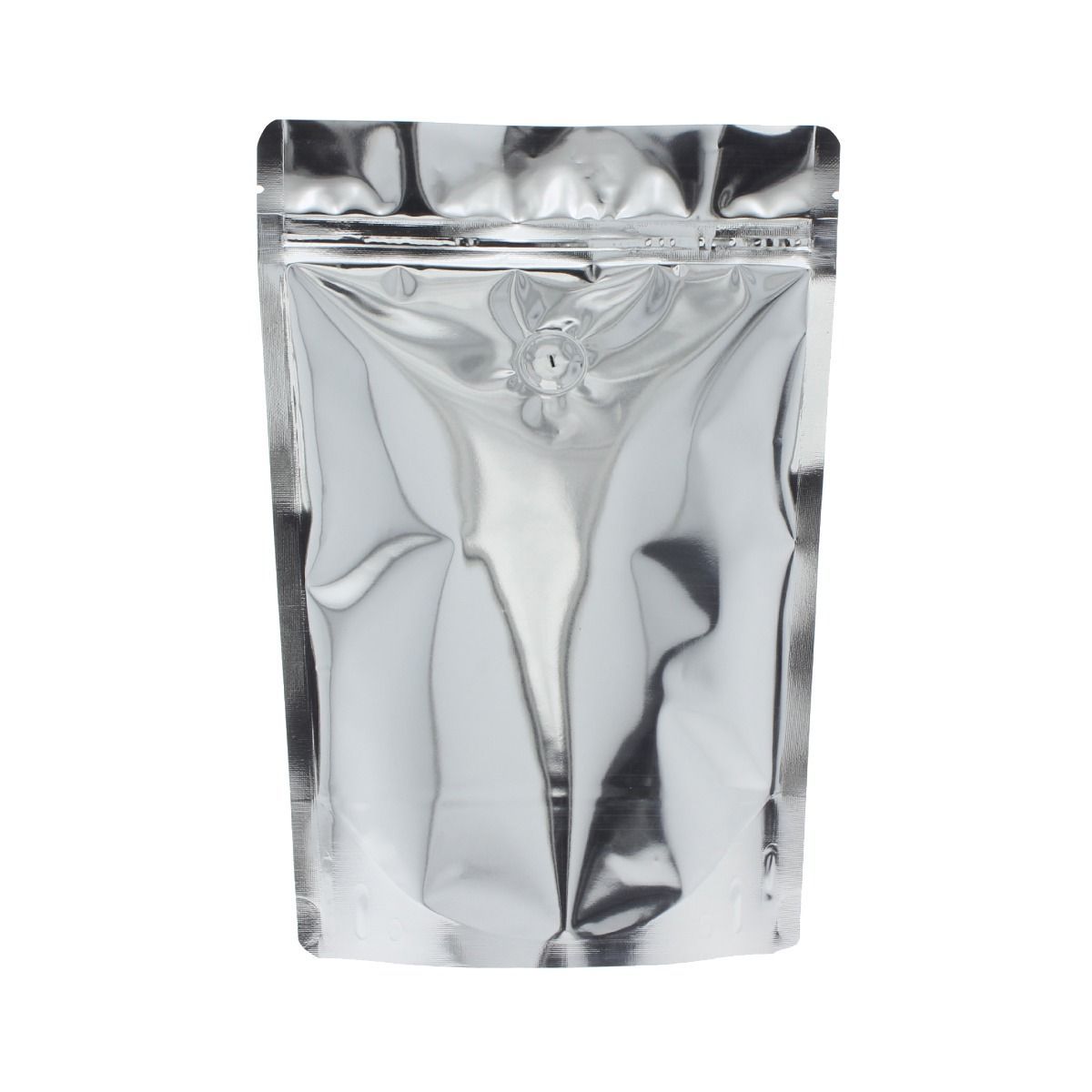 Bolsa de café - brillante plata
