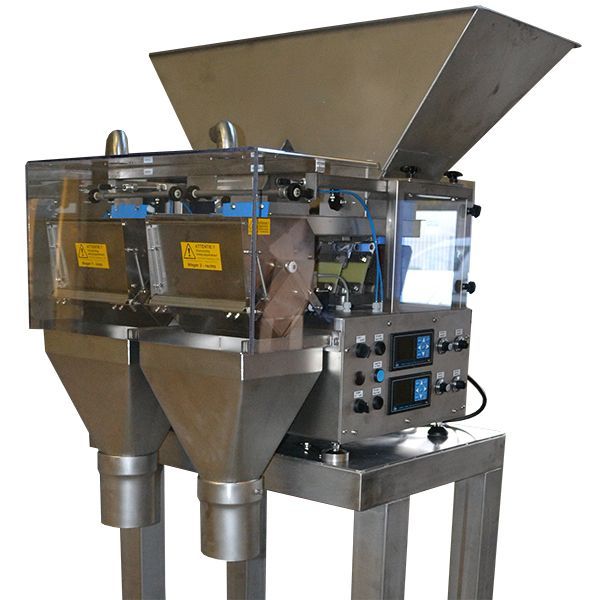 Pesadora lineal, de doble cabezal - Calidad industrial
