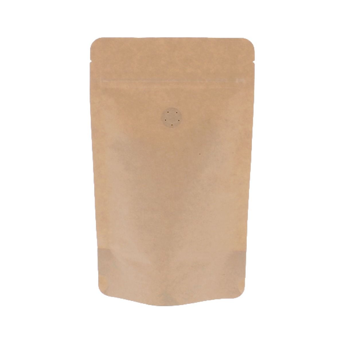 Bolsa de café de papel kraft - marrón (2-capas)