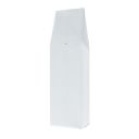 Bolsa de café con fuelle lateral - mate blanco - 250 gr (80x260+ {25+25} mm)