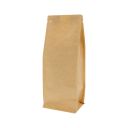 Bolsa de Café Flat Bottom Estilo Kraft (100% Reciclable)