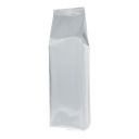 Bolsa de fuelle lateral - mate plata