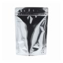 Bolsa stand-up - brillante plata