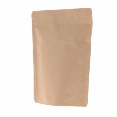 Bolsa de caf&eacute; papel kraft - marr&oacute;n - 70 gr (110x170+{35+35} mm)