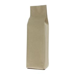 Bolsa de fuelle lateral papel kraft - marr&oacute;n - 135x390+{40+40} mm (2,8-3,3 ltr)