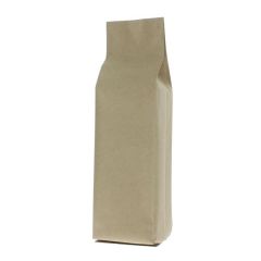 Bolsa de fuelle lateral papel kraft - marrón