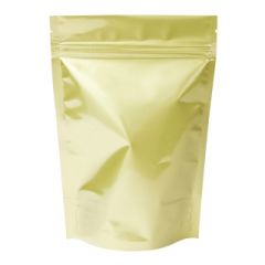 Bolsa stand-up - mate oro - 110x170+{35+35} mm (200-225ml)