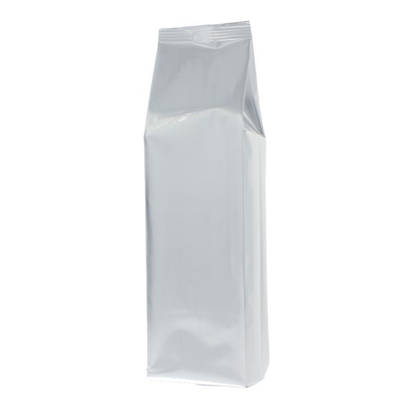 Bolsa de fuelle lateral - mate plata