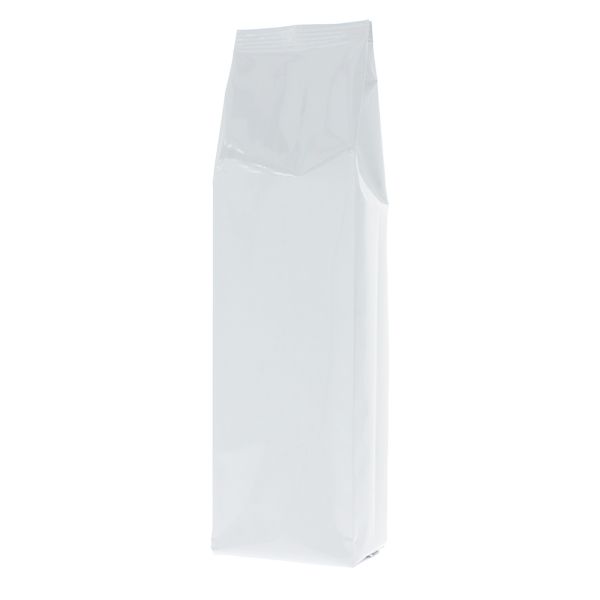 Bolsa de fuelle lateral - brillante blanco