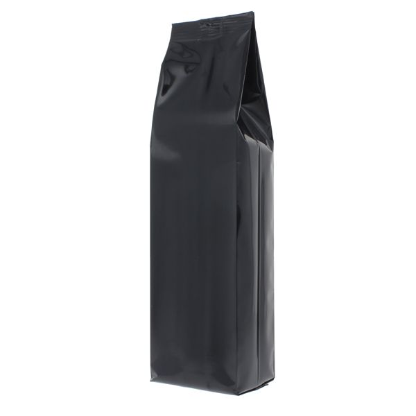 Bolsa de fuelle lateral - brillante negro