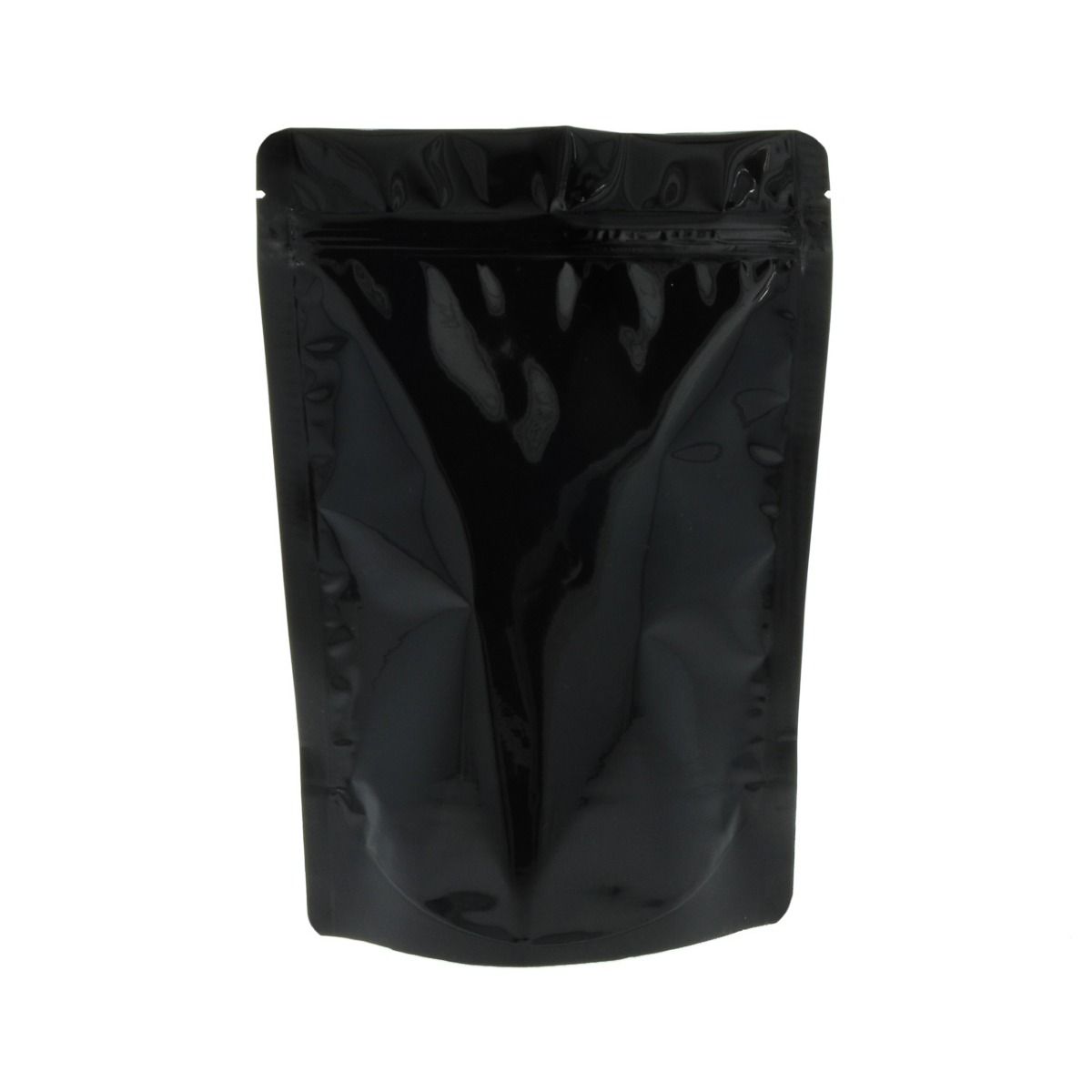Bolsa stand-up - brillante negro