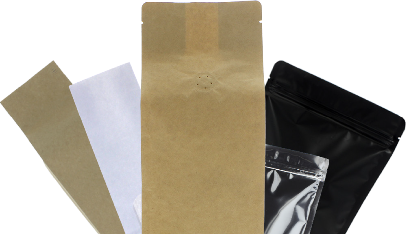 Muestras gratuitas de bolsas autoportantes
